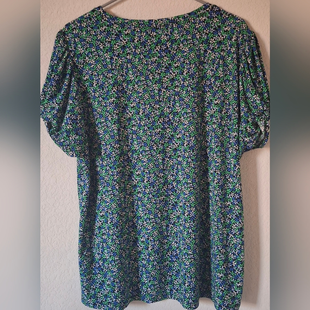 Anne Klein women top blouse size XL